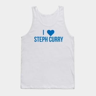 I Love Steph Curry Tank Top